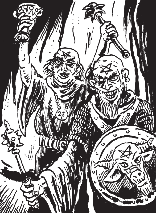 Typical Barrowmaze Cultists